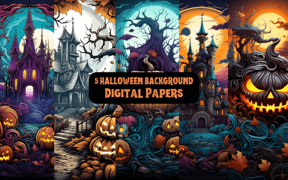 Download Halloween Backgrounds- Digital Papers - Halloween backgrounds Collection
