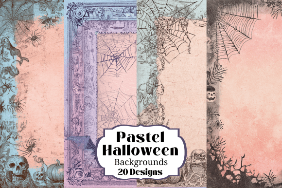 Download 20 Pastel Halloween Backgrounds - Halloween backgrounds Collection