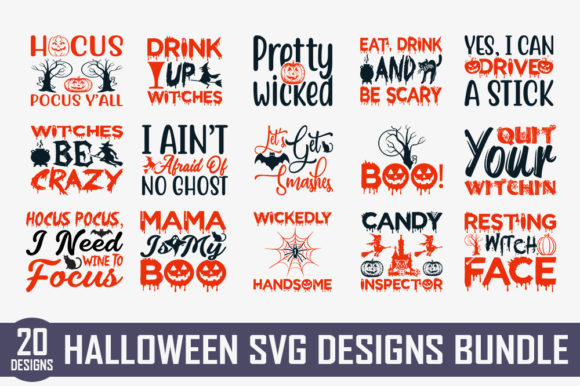 Download Halloween Quotes Designs Bundle - Halloween quotes Collection