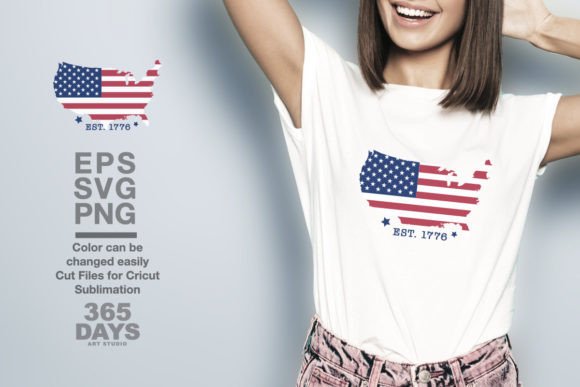 Download 4th of July | USA EST 1776 | SVG, PNG Files - Premium Resources
