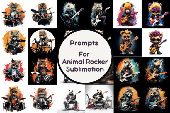 Download Prompt for Animal Rocker Sublimation - Animal Collection