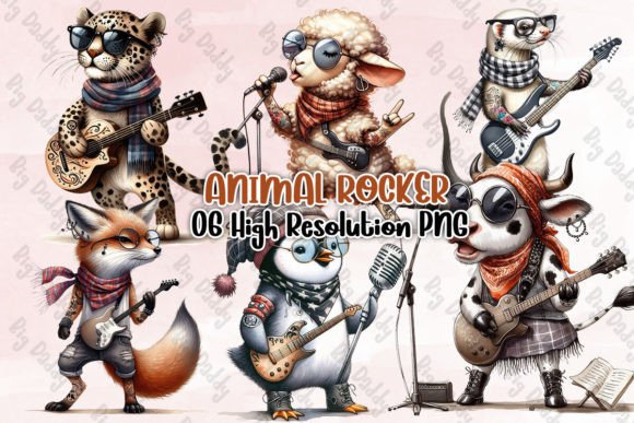 Download Animal Rocker Sublimation Clipart PNG - Animal Collection